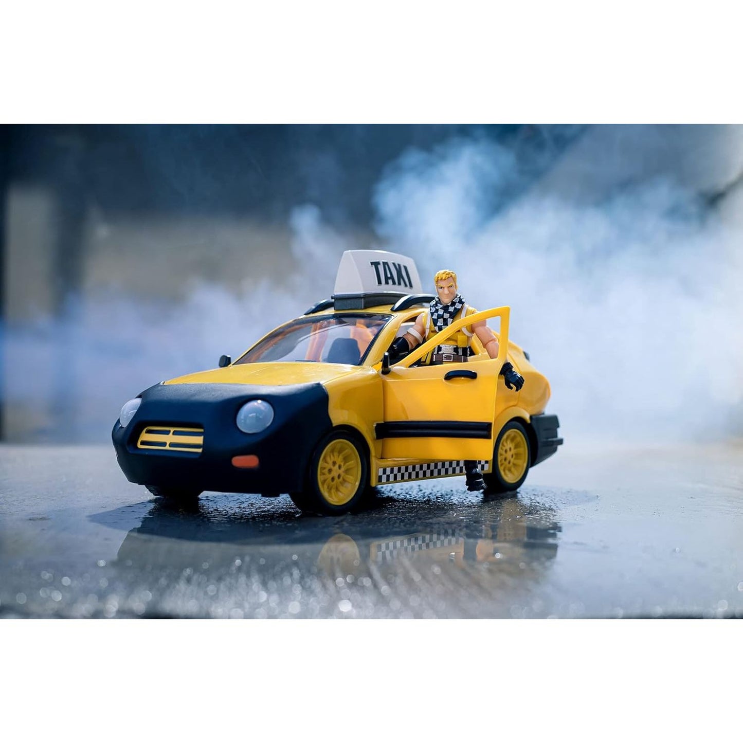 Fortnite Joy Ride Taxi Cabbie Figure  - Toy Vehicle