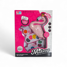 Girls Flamingo Cosmetics Small Play Set — Non-Toxic Cosmetics Kit