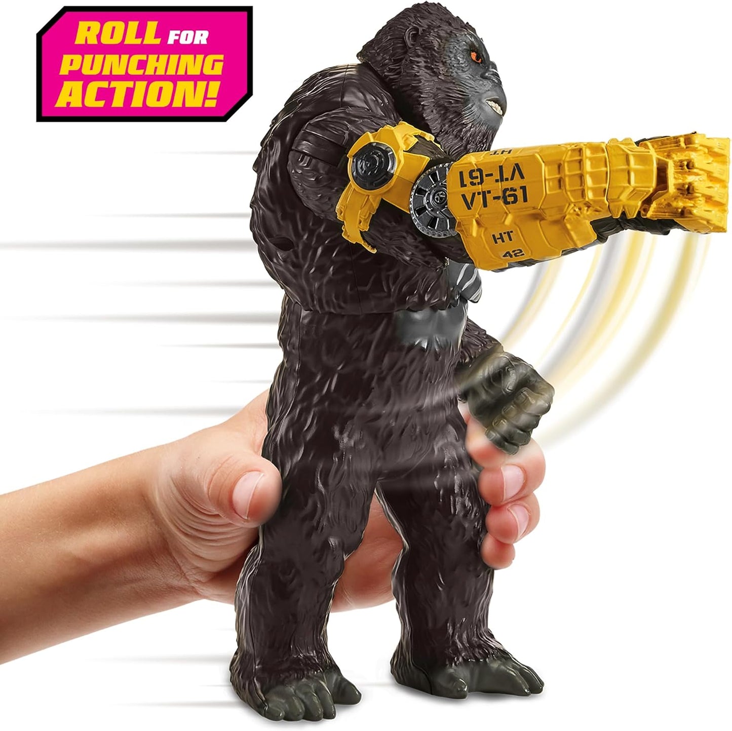 Godzilla x Kong Giant Kong 11" Roll N Battle Punch Figure