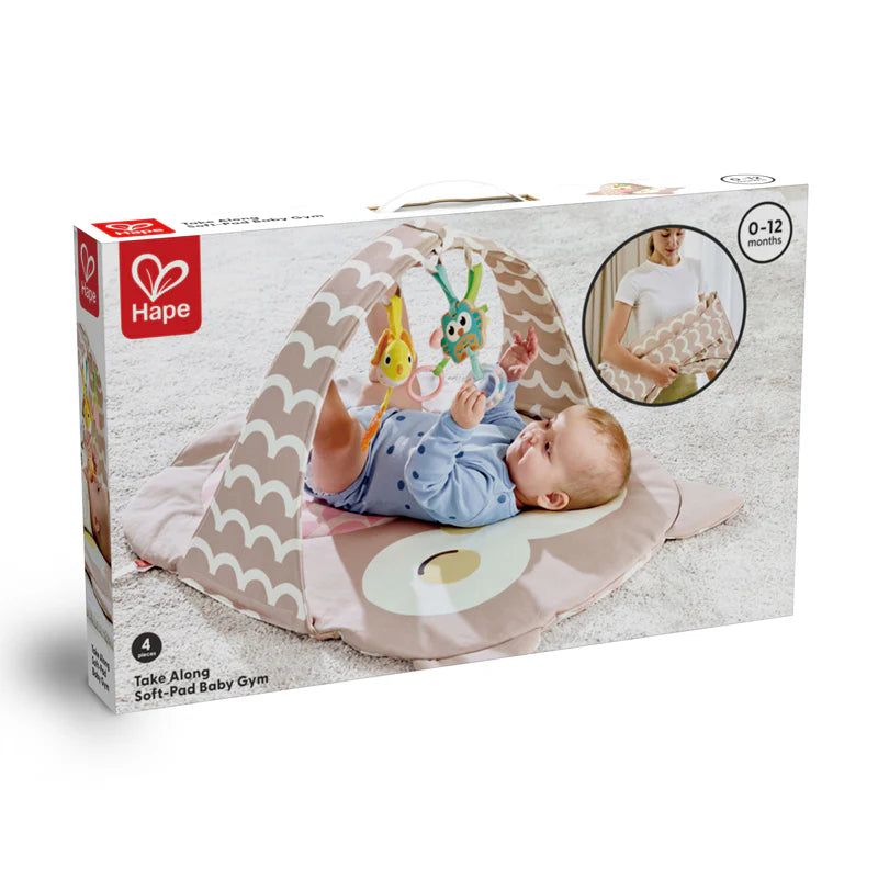 Hape Take Along Baby Owl Play Gym