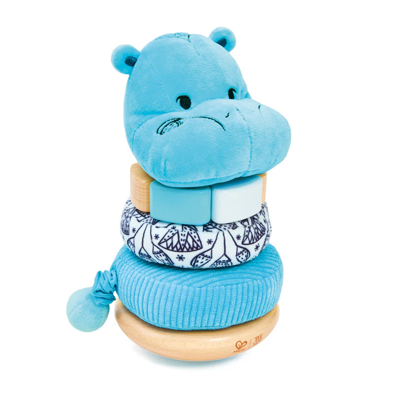 Hape William The Hippo Stacker Baby Toy