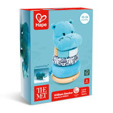 Hape William The Hippo Stacker Baby Toy