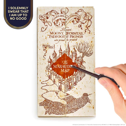 Harry Potter Marauder's Map & Wand Set