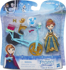 Hasbro Disney Frozen Little Kingdom Anna & Bicycle