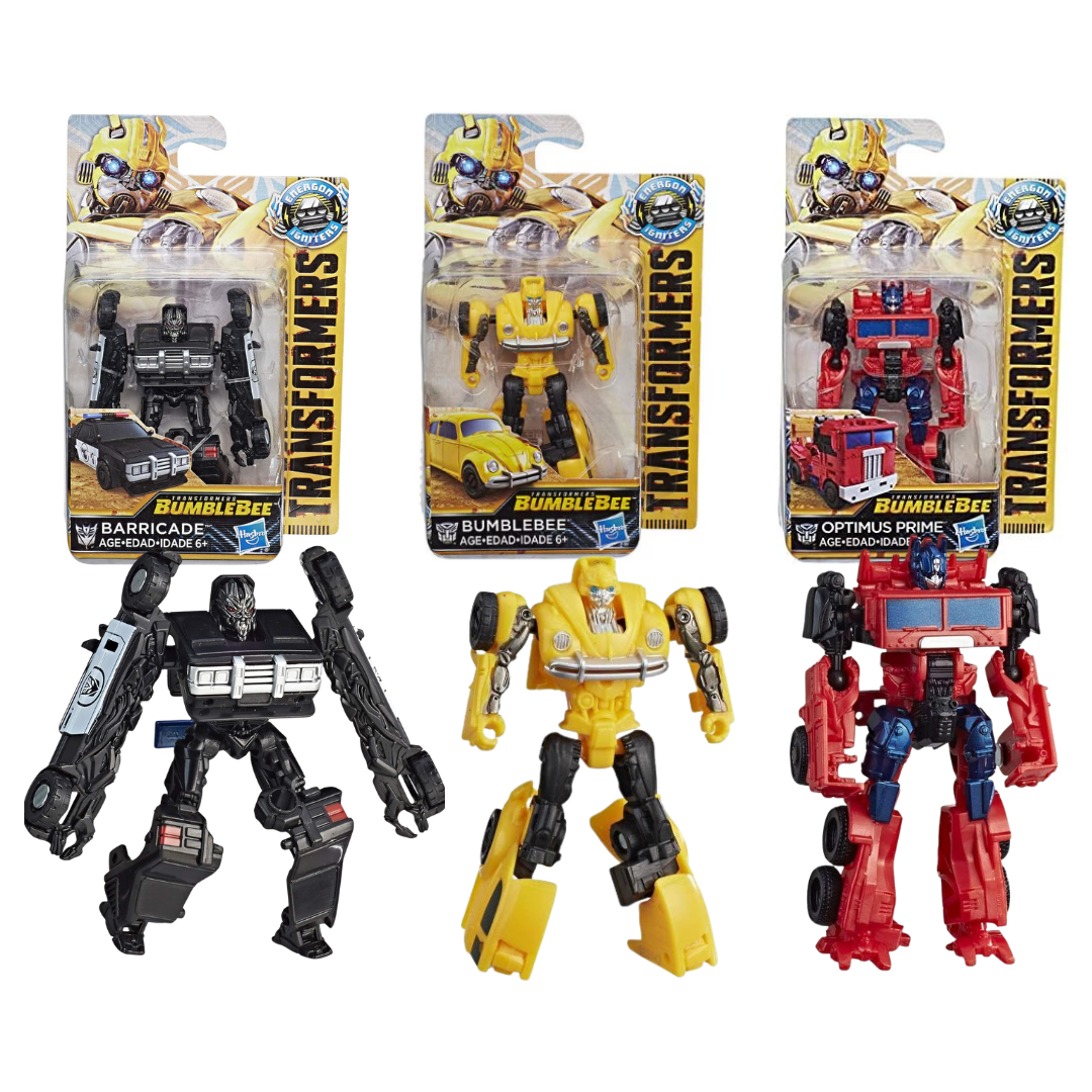 Hasbro Transformers Energon Igniters Speed Action Figure - Optimus Prime, Bumblebee & Barricade
