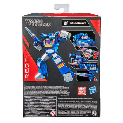 Hasbro Transformers R.E.D Action Figure - Soundwave