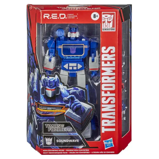 Hasbro Transformers R.E.D Action Figure - Soundwave