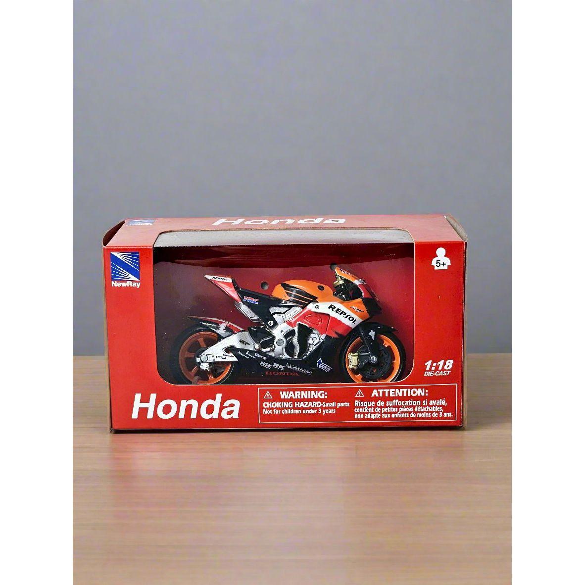 Honda RCV 1:18 Die Cast - Toy Motorbike