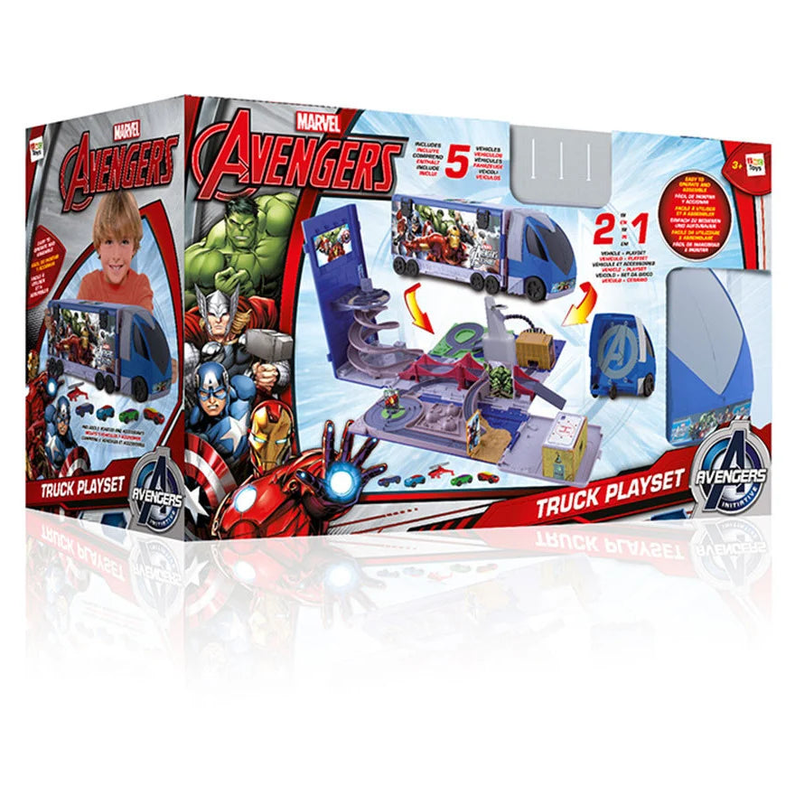 IMC Toys Marvel Avengers 2 In 1 Truck Play Set