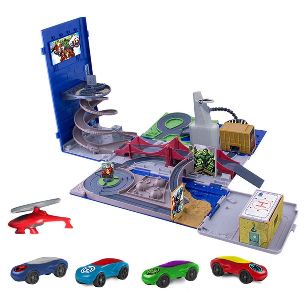 IMC Toys Marvel Avengers 2 In 1 Truck Play Set