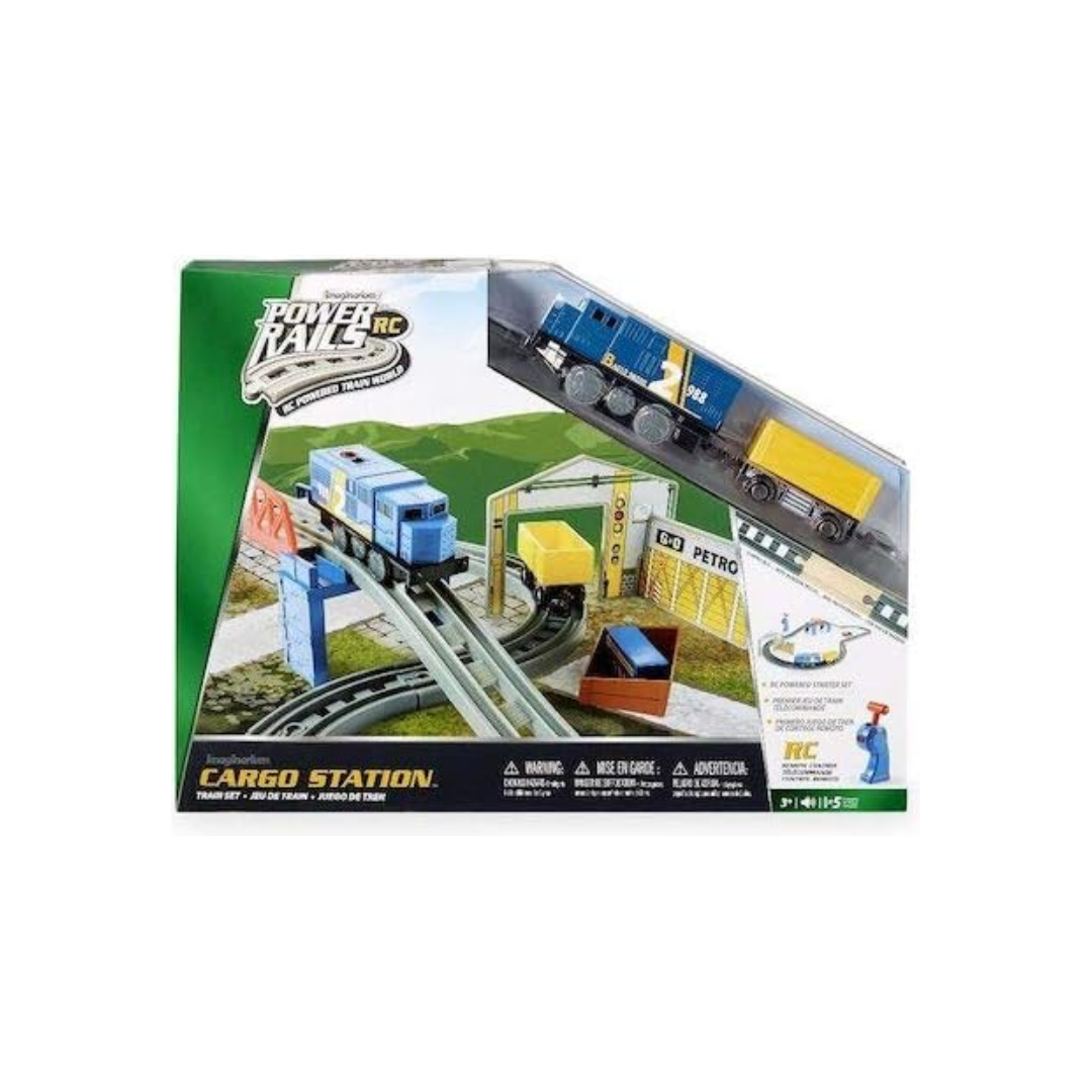 Imaginarium Power Rails Cargo Station Train Set