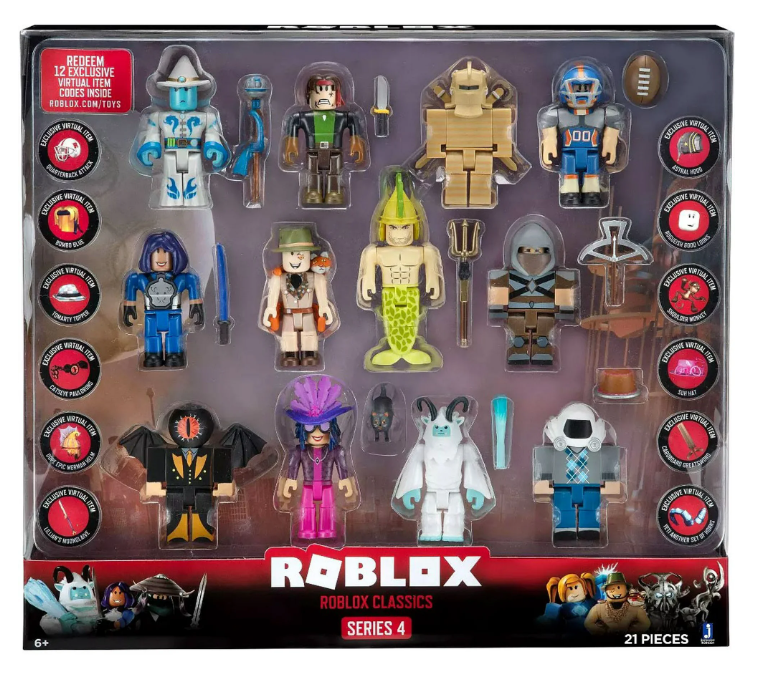 Jazware Roblox Classics Series 4 Action Figure Set