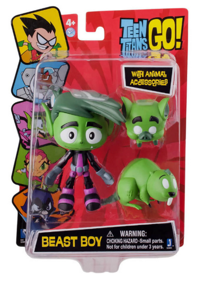 Jazware Teen Titan Go Beast Boy Action Figure