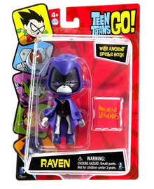 Jazware Teen Titan Go Raven Action Figure