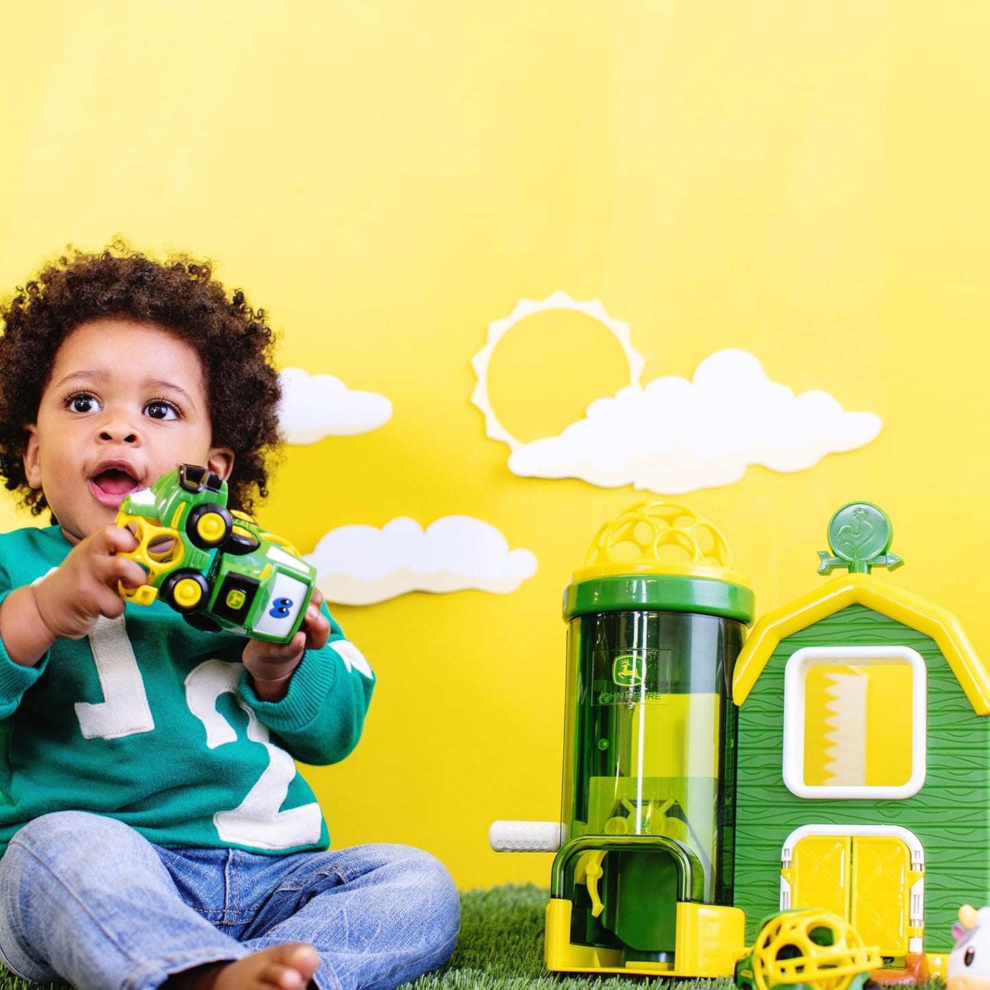 John Deere Rev Up Barnhouse Play Set