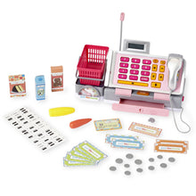 Just Like Home Toy Cash Register Pretend Play