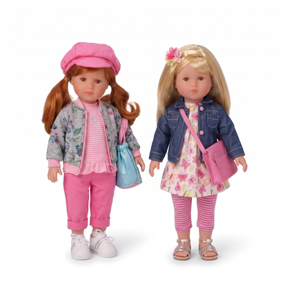 Käthe Kruse Doll Bundle | Emelie & Pippi 40cm Dolls