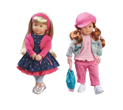 Käthe Kruse Doll Bundle – Pippi & Carina 40cm Dolls