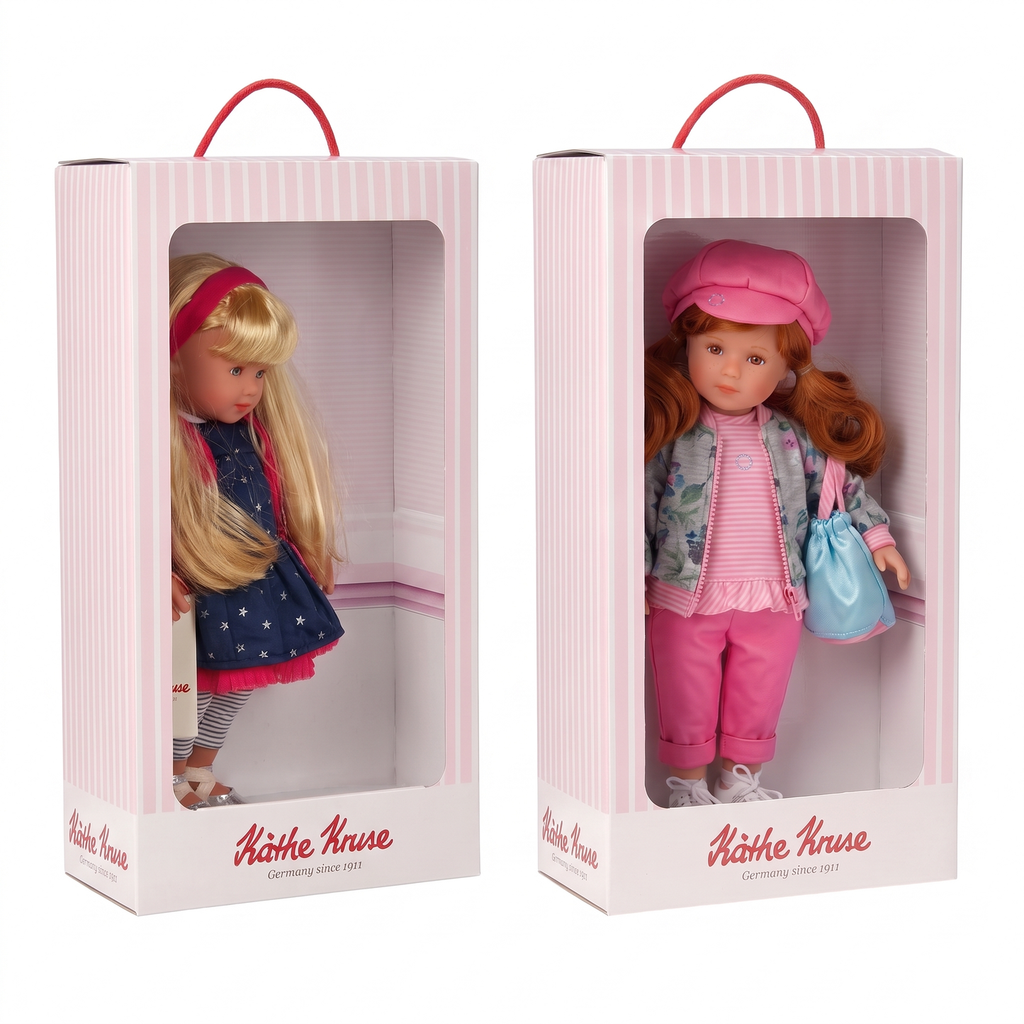 Käthe Kruse Doll Bundle – Pippi & Carina 40cm Dolls