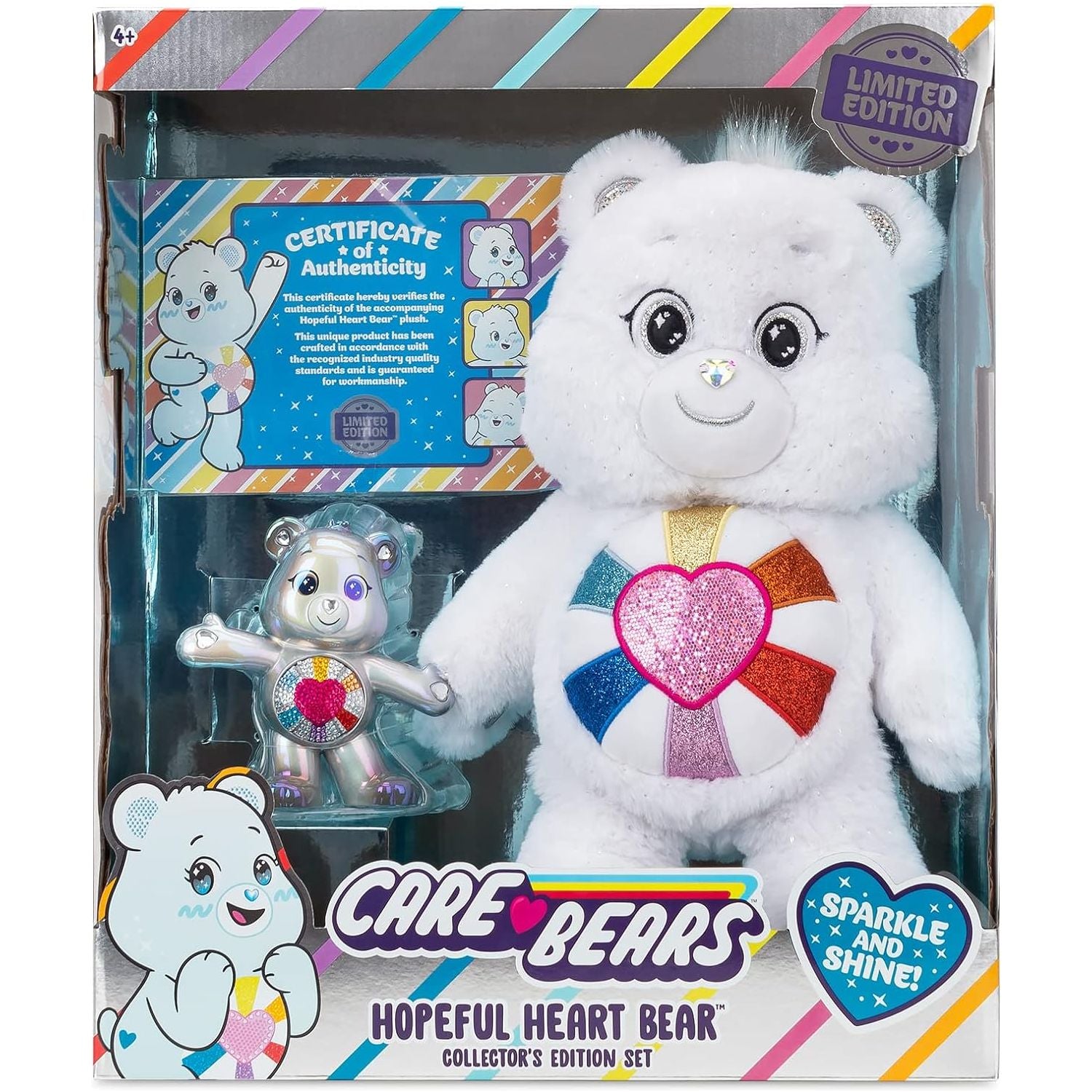 Care Bears Toy Collector's Edition Hopeful Heart Bear Toyland