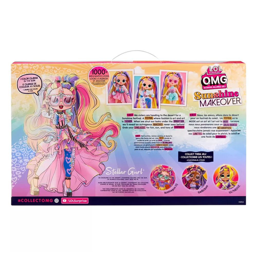 LOL Surprise OMG Sunshine Makeover Play Set - Stellar Gurl