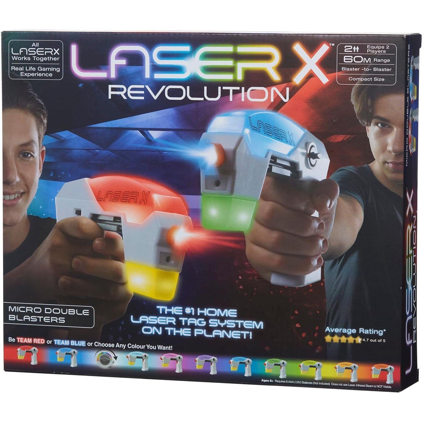 Laser X Revolution Micro Double Blasters