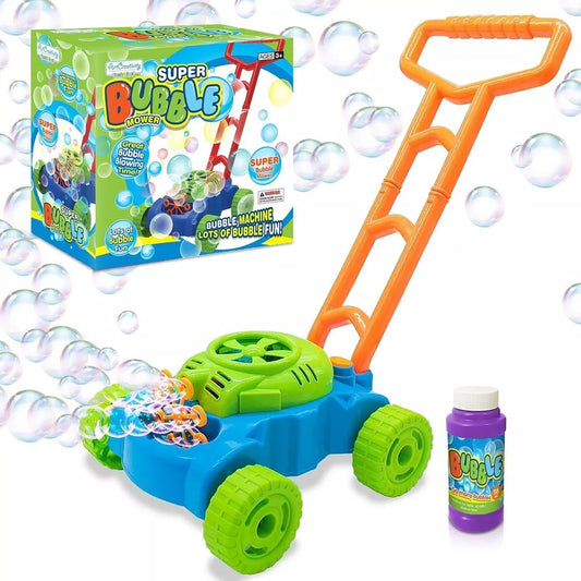 Lawn Mower Bubble Machine