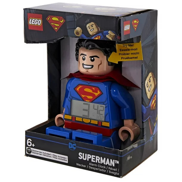 Lego Alarm Clock Superman Toyland Treasures
