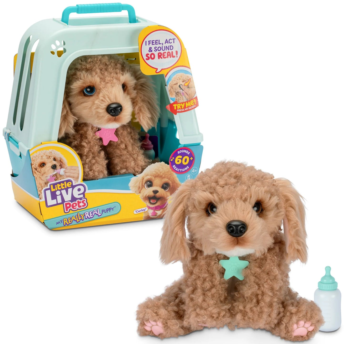 Little Live Pets My Really Real Puppy – Curley the Cavoodle | Ages 4+