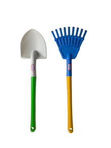 Little Tikes Garden Tools Set - Grey & Blue