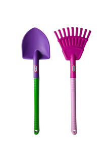Little Tikes Garden Tools Set - Purple & Pink