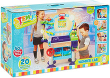 Little Tikes STEM Jr Wonder Lab science playset with 20 experiments and 50 accessories for preschoolers