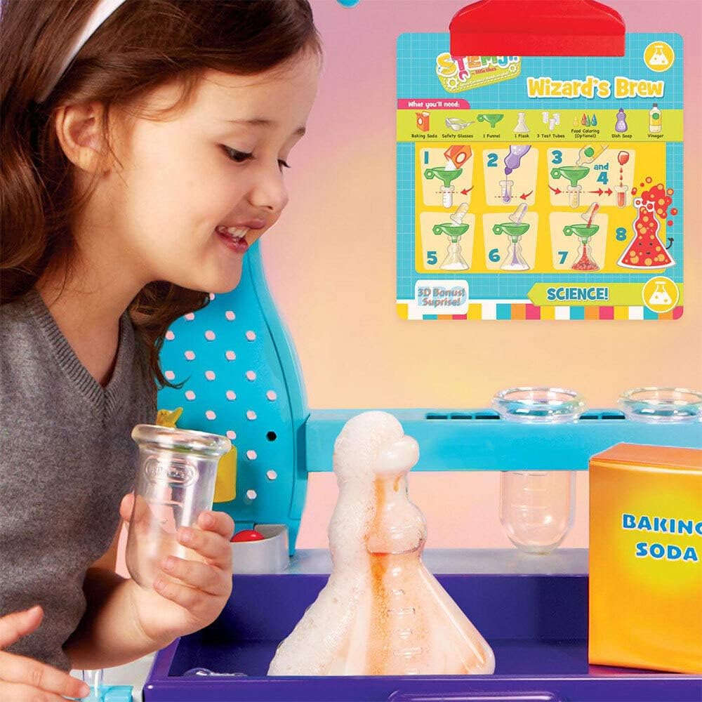 Little Tikes STEM Jr. Wonder Lab — 20 Experiments, 50+ Accessories | Ages 3+