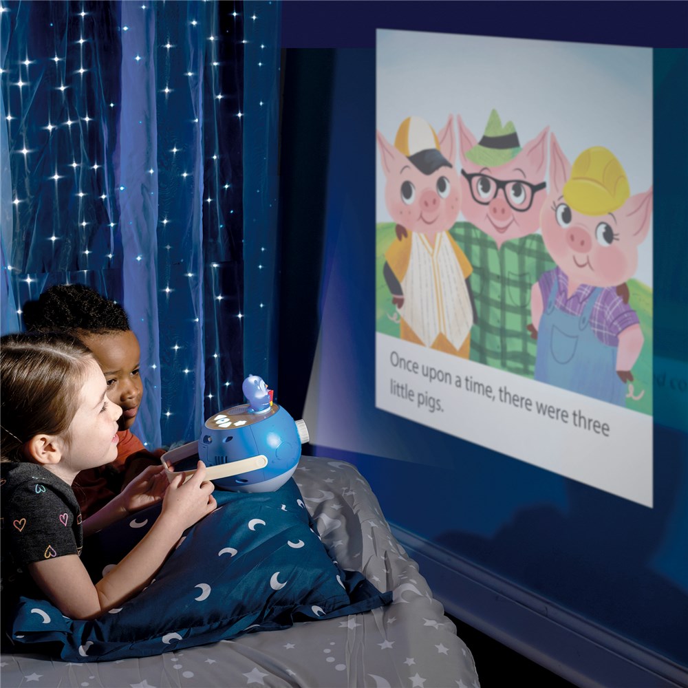 Luna Storytime Projector – Classic Bedtime Stories with Owl Character