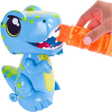 MAXX BUBBLES - Bump 'n' Go Blue Dino Bubble Toy