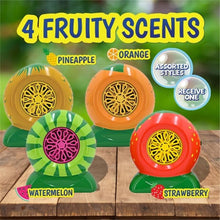 MAXX BUBBLES - Fruit Bubble Blower Toy (strawberry, watermelon, pineapple, orange) ASSORTED