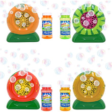 MAXX BUBBLES - Fruit Bubble Blower Toy (strawberry, watermelon, pineapple, orange) ASSORTED