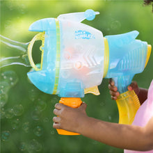 MAXX BUBBLES - Handheld Bubble Bazooka Toy (translucent deco)