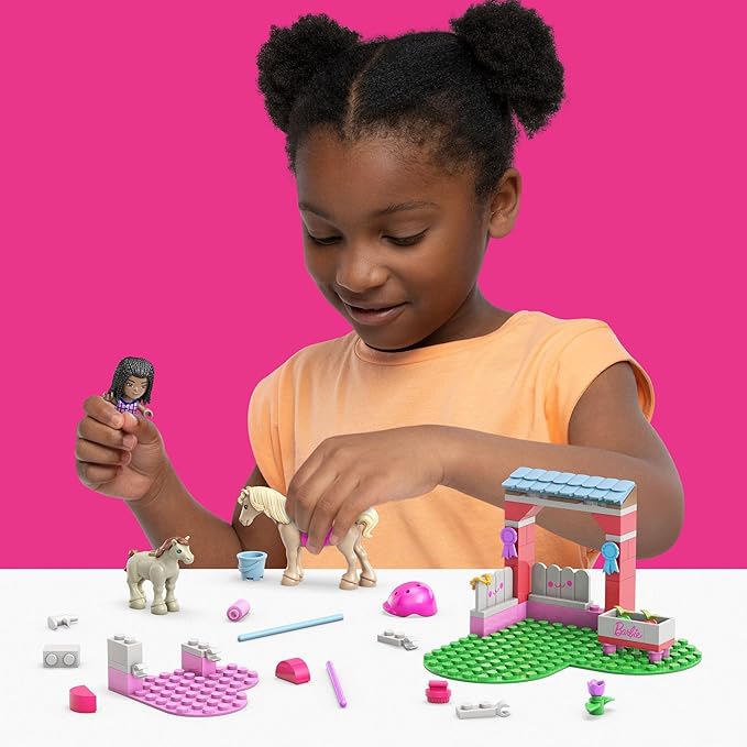 MEGA Barbie Building Sets Horse Jumping