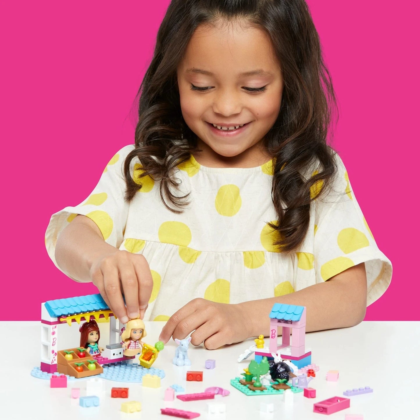 MEGA Construx Barbie Farmer's Market Building Set