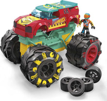 MEGA Hot Wheels Demo Derby Monster Truck Building Set — 140 Pieces