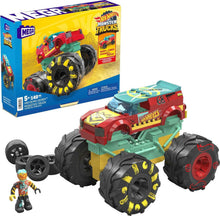 MEGA Hot Wheels Demo Derby Monster Truck Building Set — 140 Pieces