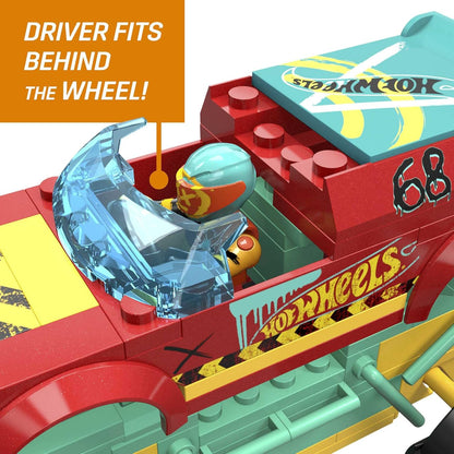 MEGA Hot Wheels Demo Derby Monster Truck Building Set — 140 Pieces