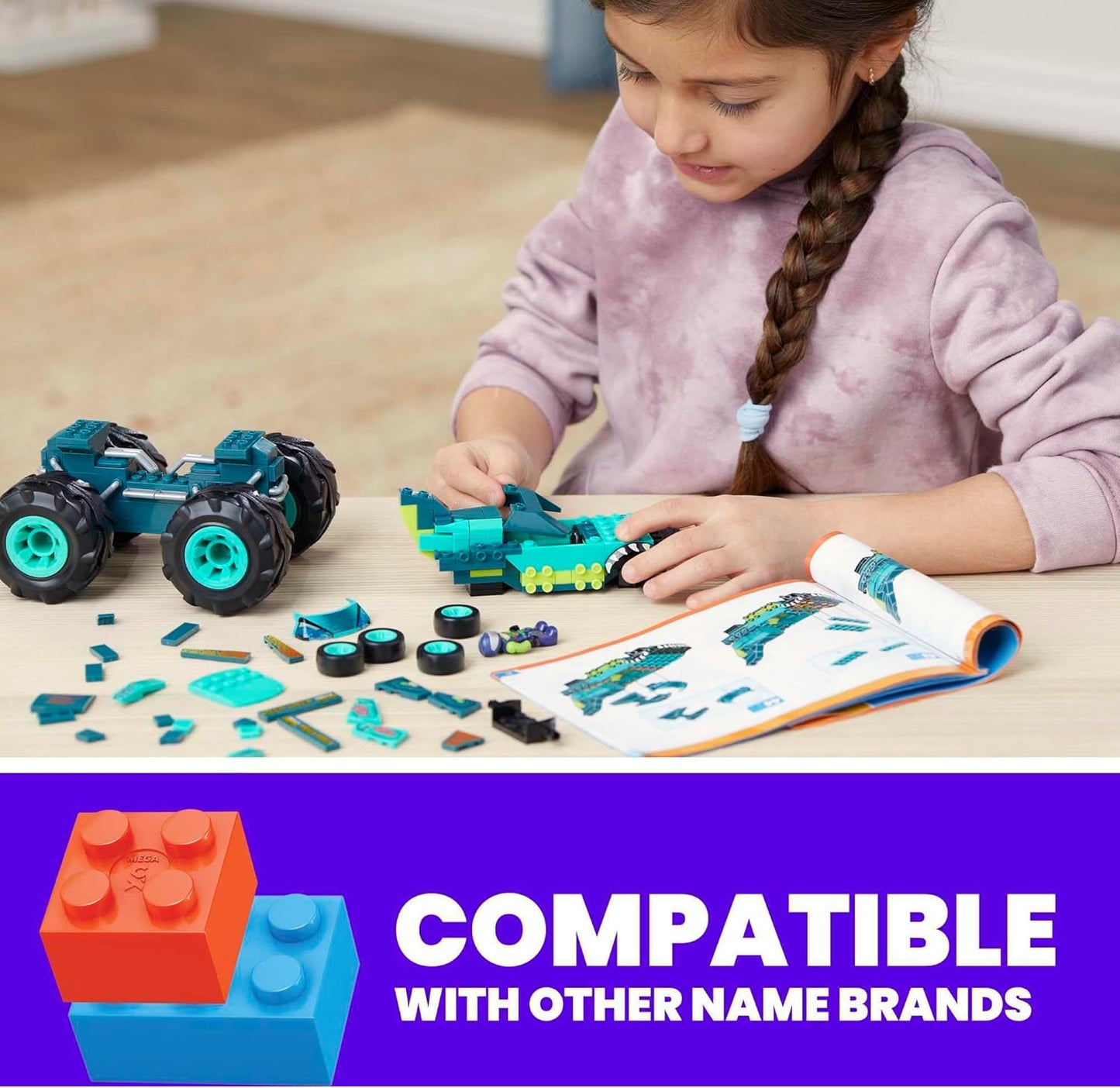 MEGA Hot Wheels Mega-Wrex Monster Truck Building Set