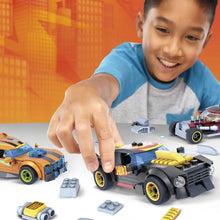MEGA Hot Wheels Ultimate Car Customizer Building Set — 485 Pieces, 4 Cars & 4 Figures