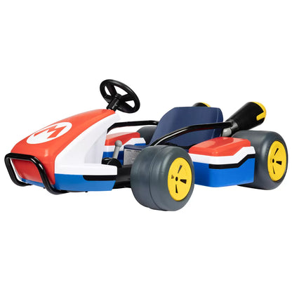 Mario Kart 24V Ride-On Racer | Drift Wheels, 3 Speeds & Game Sounds, Ages 3+
