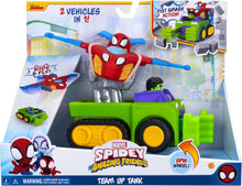 Marvel Spidey & His Amazing Friends – Team Up Tank Vehicle | Ages 3+