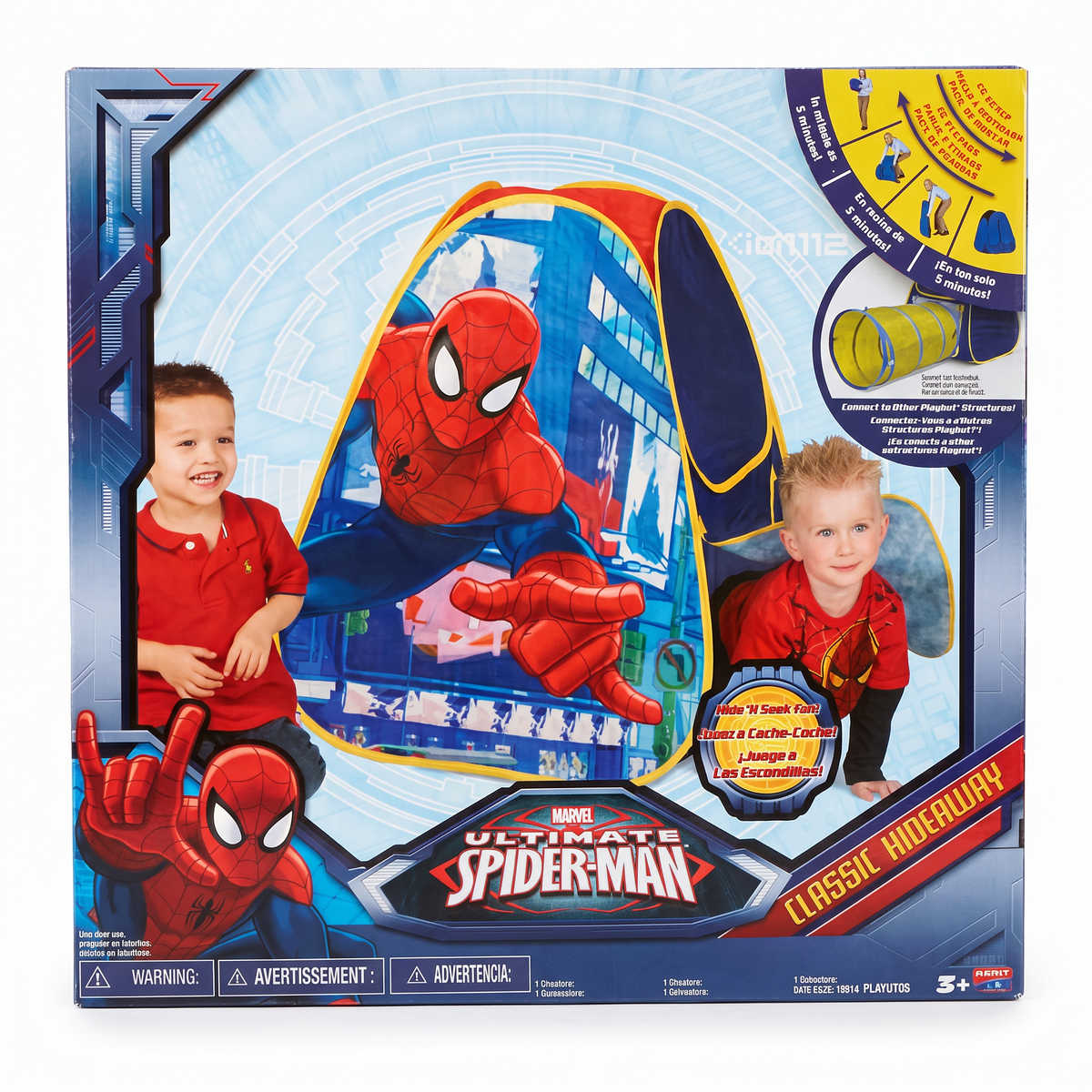 Marvel Ultimate Spider-Man Classic Hideaway Play Tent