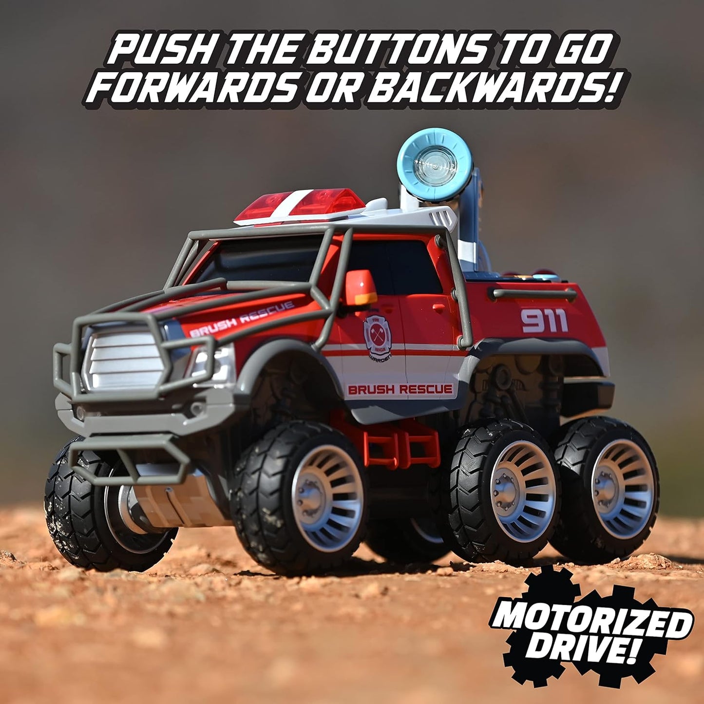 Maxx Action Off-Road Rescue Toy Vehicle