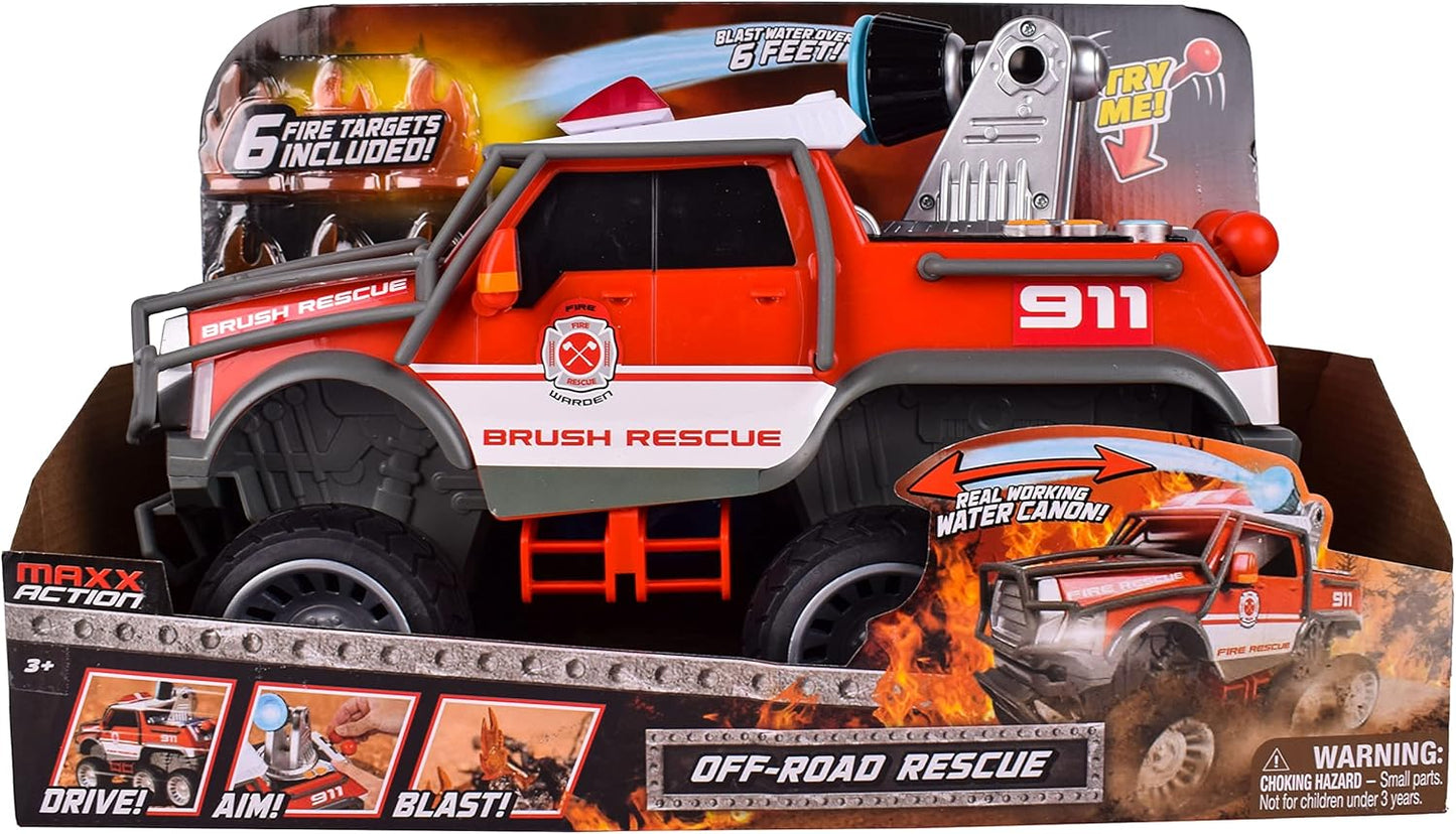 Maxx Action Off-Road Rescue Toy Vehicle
